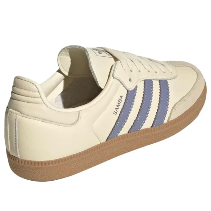 Adidas Samba „Cream White Silver Violet“