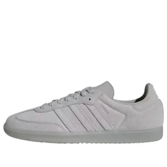 Adidas Samba „Grey Two Crystal White Gold Metallic“