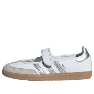 Adidas Samba Jane „White Silver Metallic“