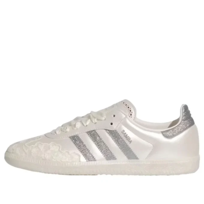 Adidas Samba OG „Chalk White Silver Metallic“
