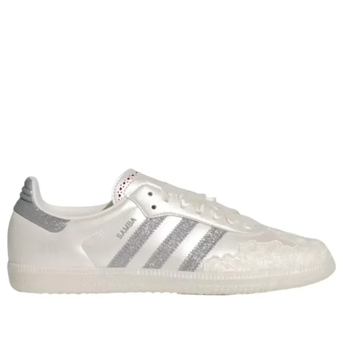 Adidas Samba OG „Chalk White Silver Metallic“