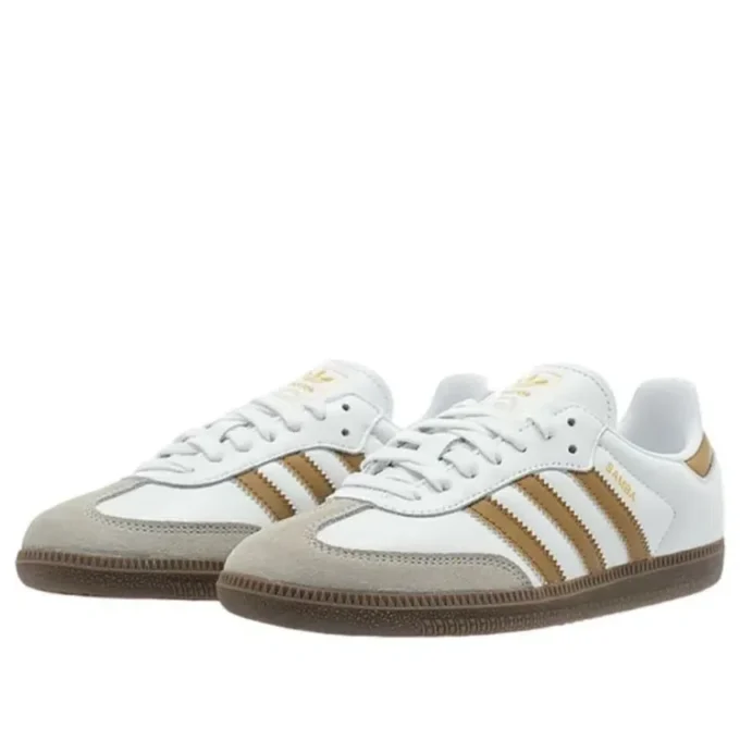 Adidas Samba OG „Cloud White Brown Desert“