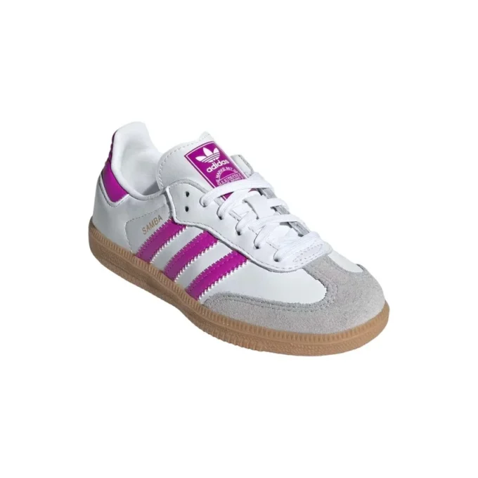 Adidas Samba OG „Cloud White Purple Burst“