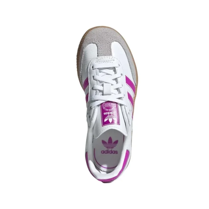 Adidas Samba OG „Cloud White Purple Burst“