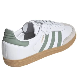 Adidas Samba OG „Cloud White Silver Green“