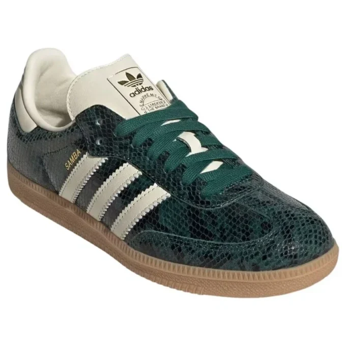 Adidas Samba OG Faux Snakeskin „Collegiate Green“