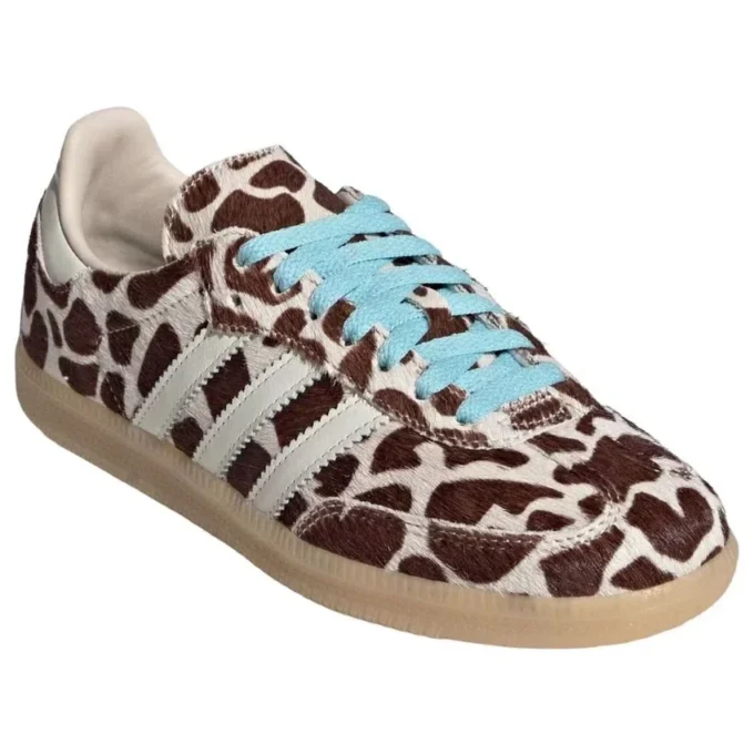 Adidas Samba OG „Giraffe Print Crystal Linen Gum“