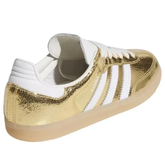 Adidas Samba OG „Gold Metallic Cracked Leather“