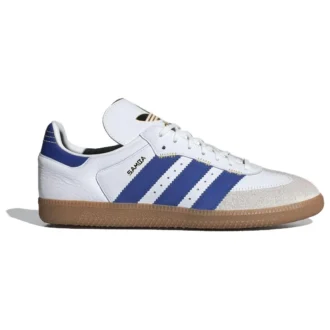 Adidas Samba OG „Oversized Logo White Semi Lucid Blue“