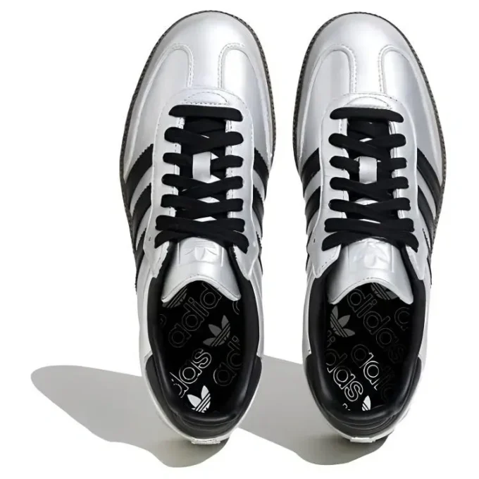 Adidas Samba OG „Silver Metallic Black Gum“