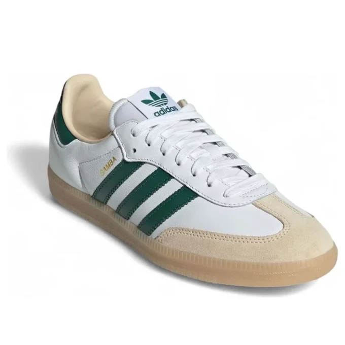 Adidas Samba OG „Weiß Collegiate Green Gum“