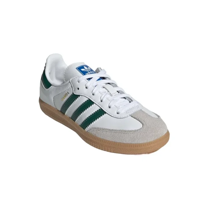 Adidas Samba OG „Weiß Collegiate Green Gum“