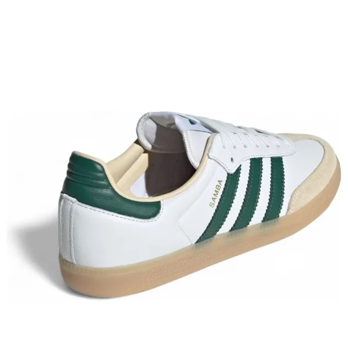 Adidas Samba OG „Weiß Collegiate Green Gum“