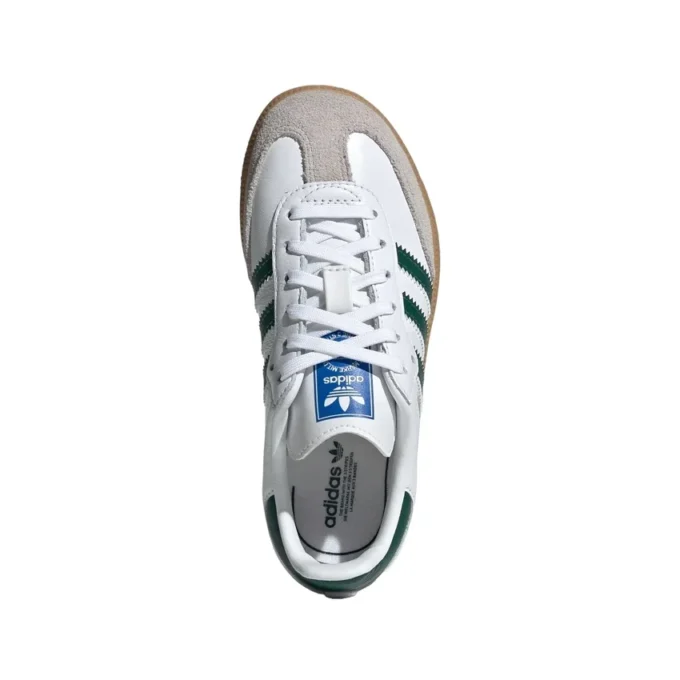 Adidas Samba OG „Weiß Collegiate Green Gum“