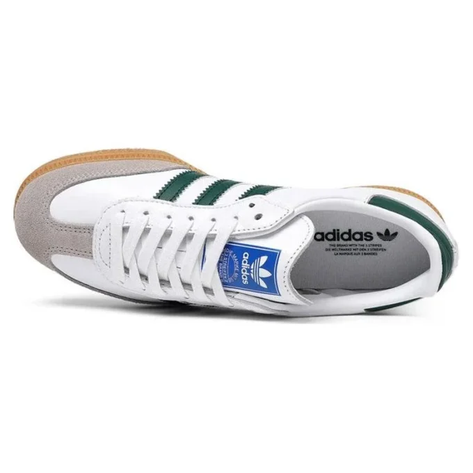 Adidas Samba OG „Weiß Collegiate Green Gum“