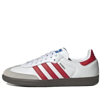 Adidas Samba OG „Weiß/Scharlachrot“