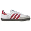 Adidas Samba OG „Weiß/Scharlachrot“