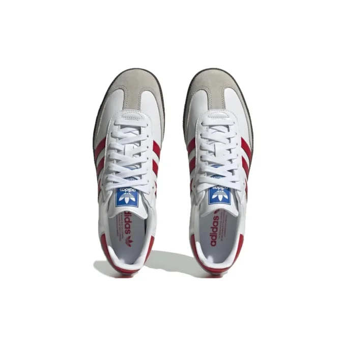 Adidas Samba OG „Weiß/Scharlachrot“