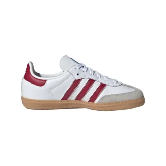 Adidas Samba OG „White Collegiate Burgundy Gum“