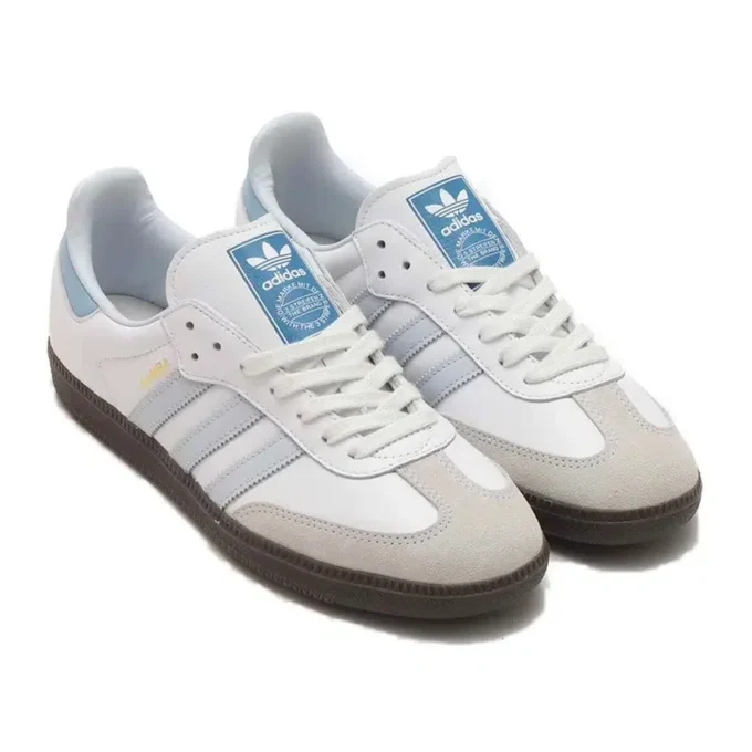 Adidas Samba OG „White Halo Blue Gum“