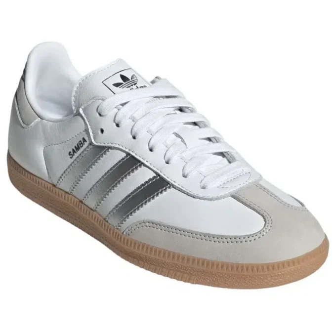 Adidas Samba OG „White Silver Metallic Grey“