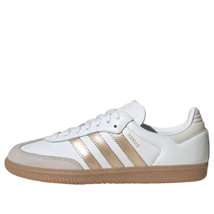 Adidas Samba OG „White Wonder Gold Grey“