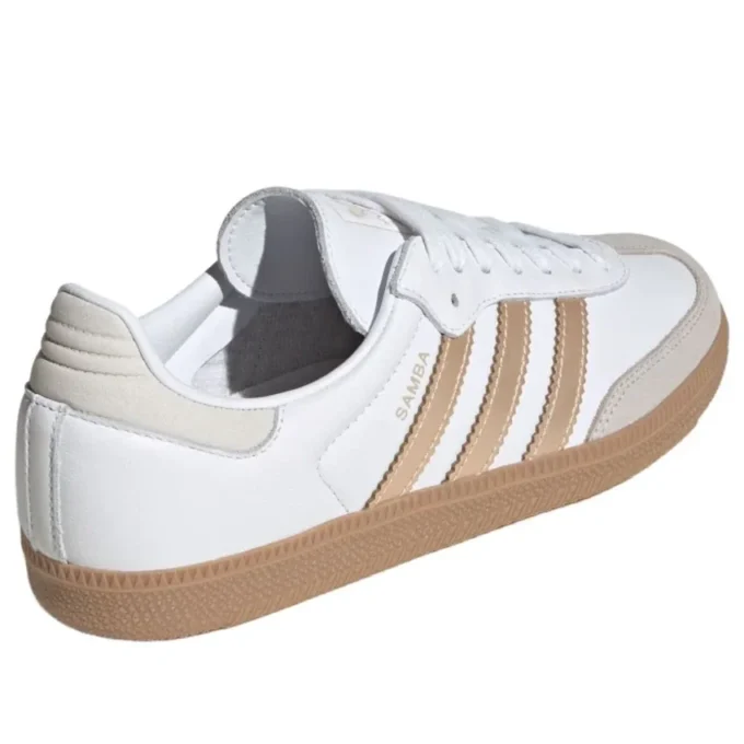 Adidas Samba OG „White Wonder Gold Grey“