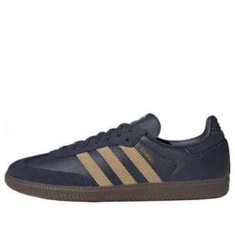 Adidas Samba „Shadow Navy Golden Beige Gum“