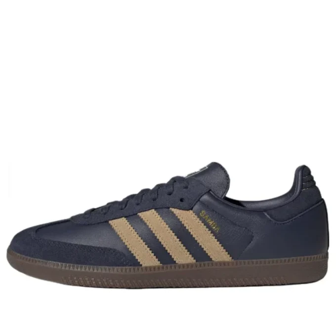 Adidas Samba „Shadow Navy Golden Beige Gum“