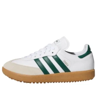 Adidas Samba Spikeless Golf „Cloud White Collegiate Green Gum“