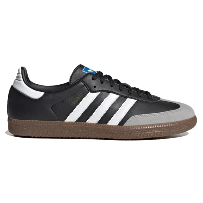 Adidas Samba Vegan Schuhe „Black White Brown“