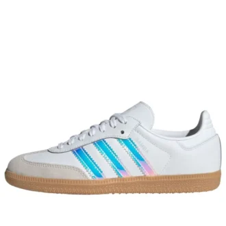 Adidas Samba „White Iridescent Stripes“