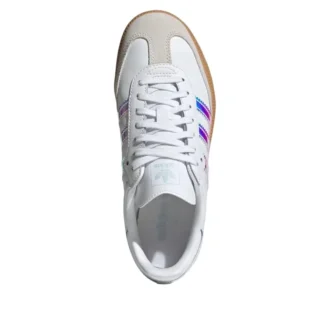 Adidas Samba „White Iridescent Stripes“