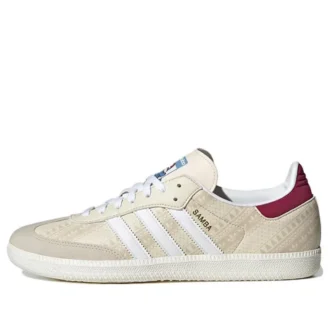 Adidas Samba „Wonder White Legacy Burgundy“