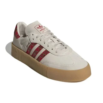 Adidas Sambarose „Clear Brown Scarlet Collegiate Green“
