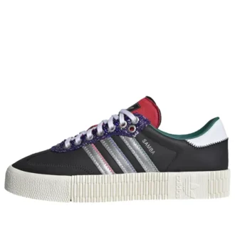Adidas Sambarose „Core Black Silver Metallic“