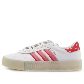 Adidas Sambarose „White Red“