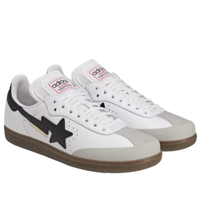 Adidas X Bape Samba „Footwear White“