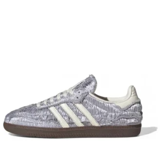 Adidas X Caroline Hu Samba OG „Satin Silver Metallic“