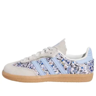 Adidas X Liberty London Samba „Blue Off White Gum“