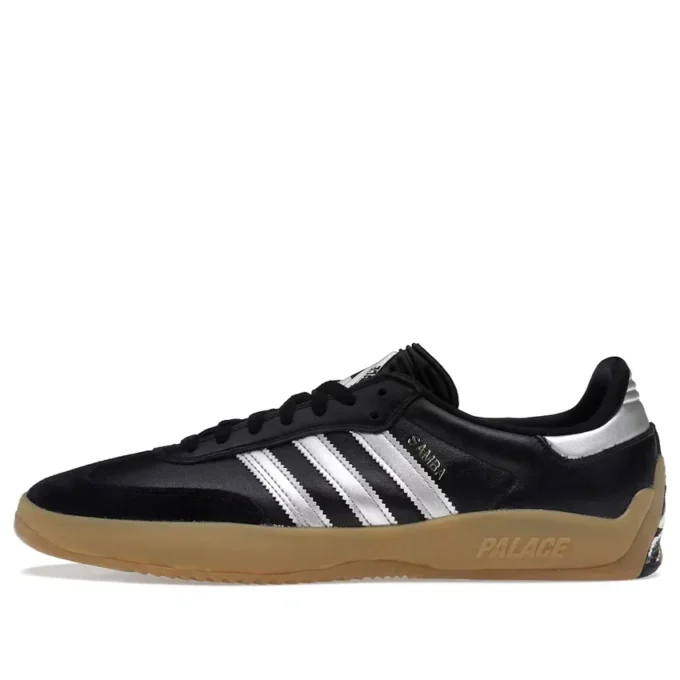 Adidas X Palace Puig Samba „Black Silver“