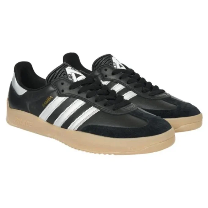 Adidas X Palace Puig Samba „Black Silver“