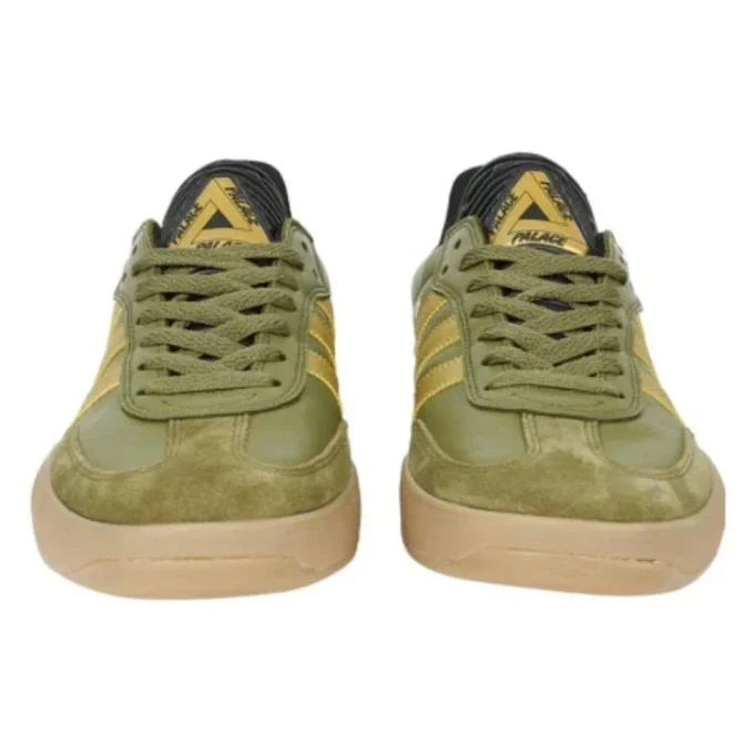 Adidas X Palace Samba Puig „Focus Olive Metallic Gold“