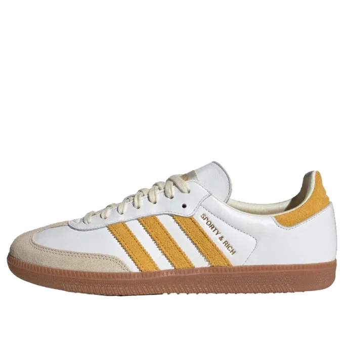 Adidas X Sporty & Rich Samba OG „White Bold Gold“