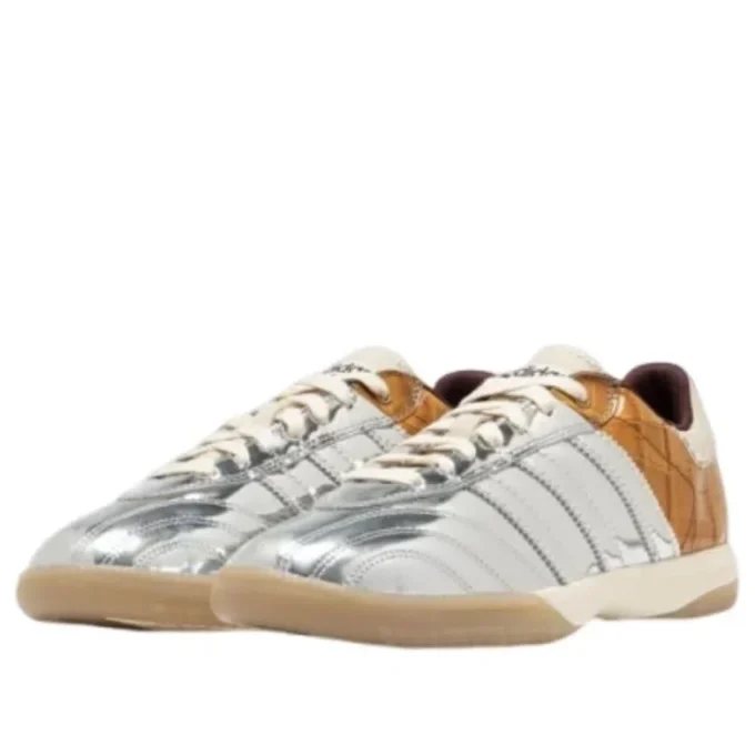 Adidas X Wales Bonner Samba Millennium „Silver Metallic Yellow Croc“
